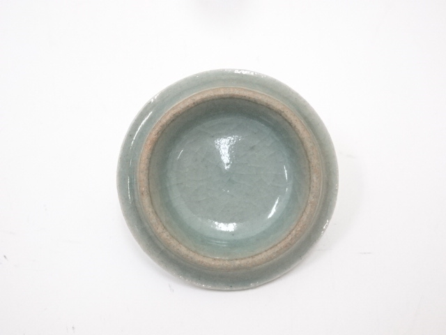 道具 ] - 道具 金福漢造 高麗青磁茶入（替蓋付）（共箱） □z | ネット